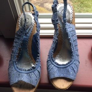 Super cute wedge sandals